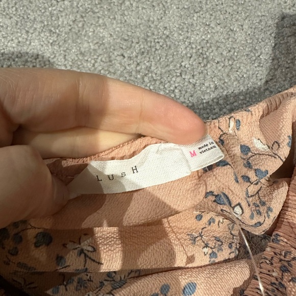 Lush One Shoulder Ruffle Dress - Picture 3 of 3